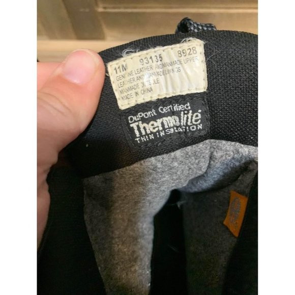 Timberland Leather Thermolite Work Boots Mens Size 11M - Picture 6 of 8